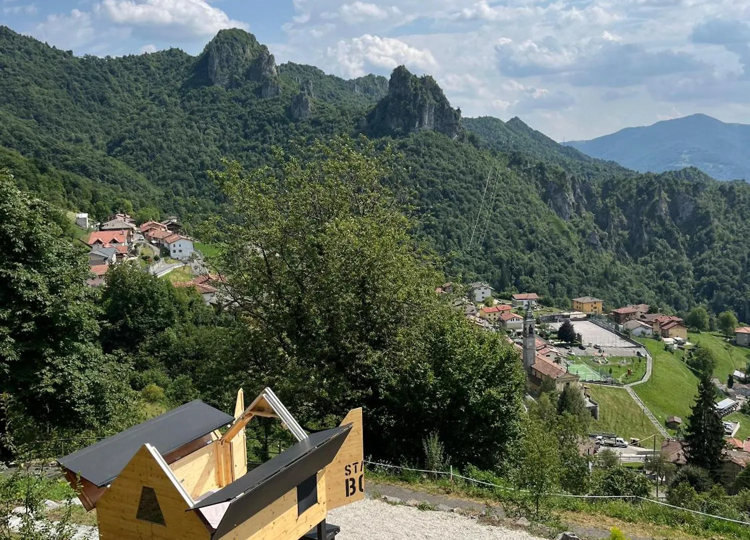 Glamping Starsbox Cottage Delle Stelle, Santa Croce Ospitar San Pellegrino Terme